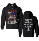 ALESTORM - 'Pirate Metal Drinking Crew' Zip-Up Hoodie