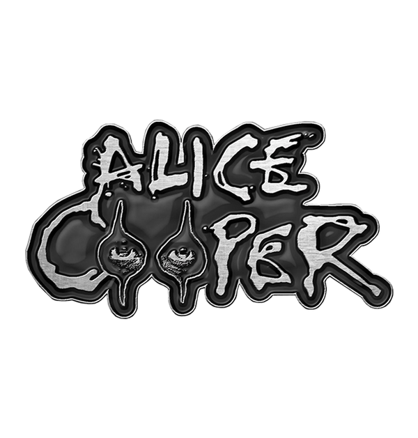 ALICE COOPER - 'Eyes' Metal Pin