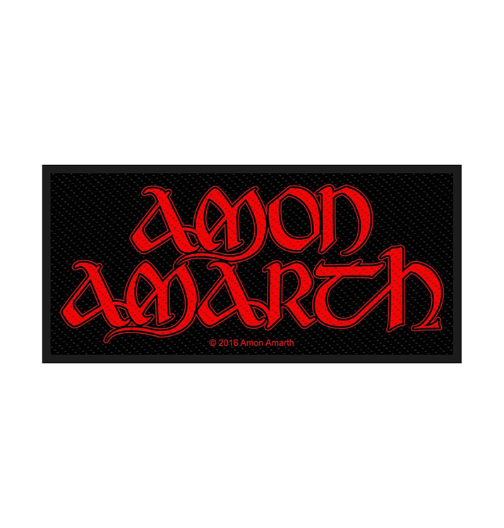 AMON AMARTH - 'Red Logo' Patch