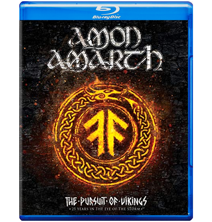 AMON AMARTH - 'The Pursuit Of Vikings: 25 Years In The Eye Of The Storm' Blu-Ray
