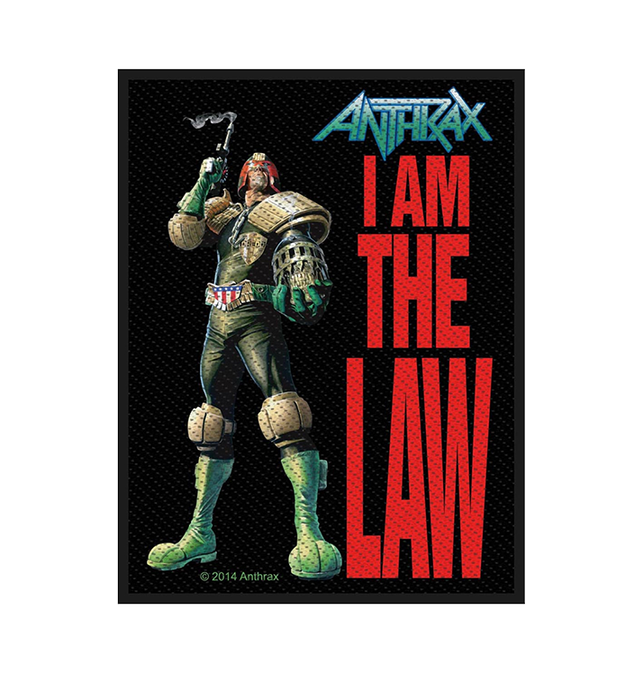 ANTHRAX - 'I Am The Law' Patch