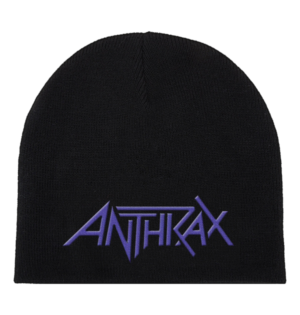 ANTHRAX - 'Purple Logo' Beanie