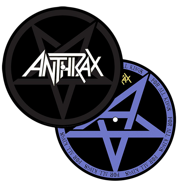 ANTHRAX - 'Pentathrax/For All Kings' Slipmat Set