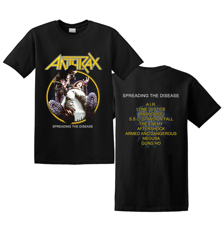 ANTHRAX - 'Spreading The Disease' T-Shirt