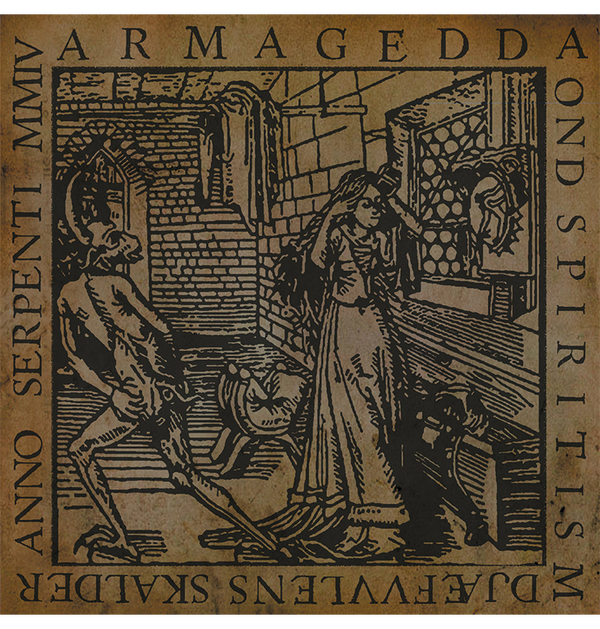 ARMAGEDDA - 'Ond Spiritism Djæfvvlens Skalder Anno Serpenti MMIV' CD (Agonia pressing)
