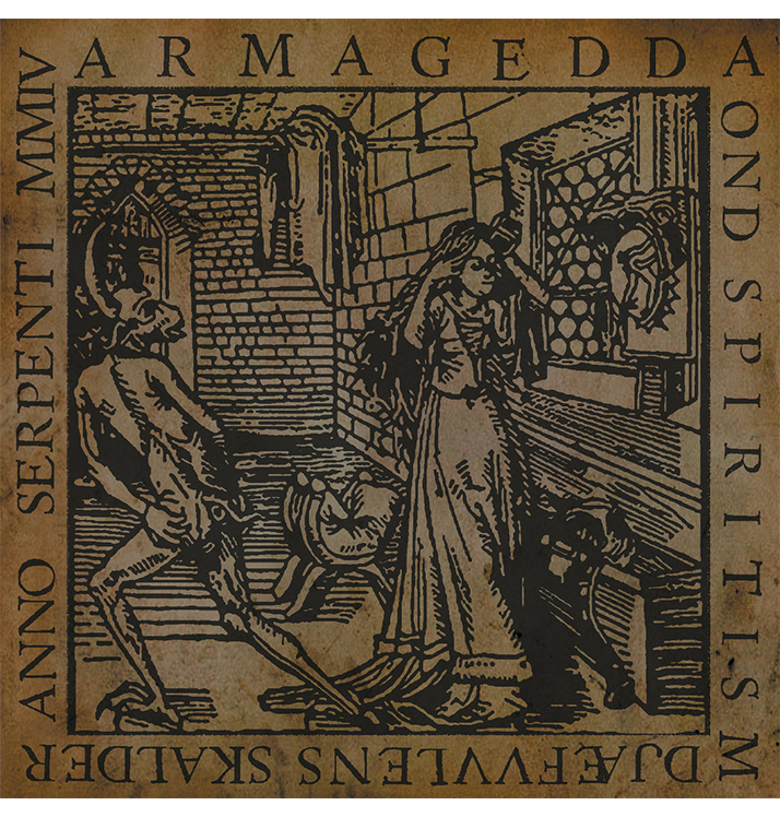ARMAGEDDA - 'Ond Spiritism Djæfvvlens Skalder Anno Serpenti MMIV' CD (Agonia pressing)