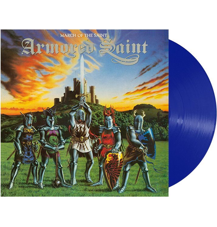 ARMORED SAINT - 'March Of The Saint' Blue LP