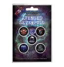 AVENGED SEVENFOLD - 'The Stage' Badge Set