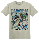 BARONESS - 'Blue Record' T-Shirt (Cream)