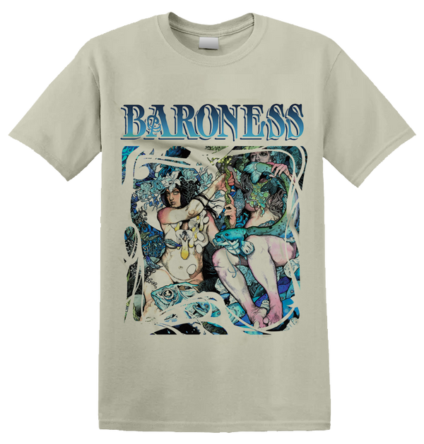 BARONESS - 'Blue Record' T-Shirt (Cream)