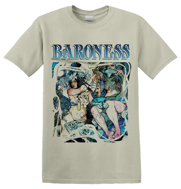 BARONESS - 'Blue Record' T-Shirt (Cream)