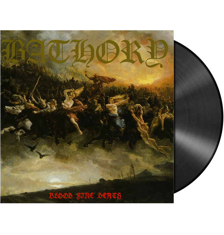 BATHORY - 'Blood Fire Death' LP (Black)