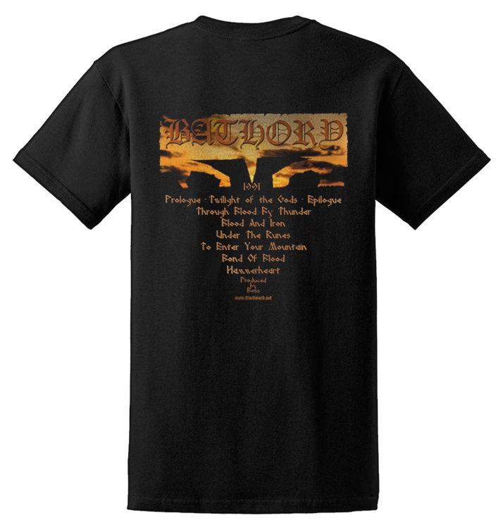 BATHORY - 'Twilight of the Gods' T-Shirt (Version 2)