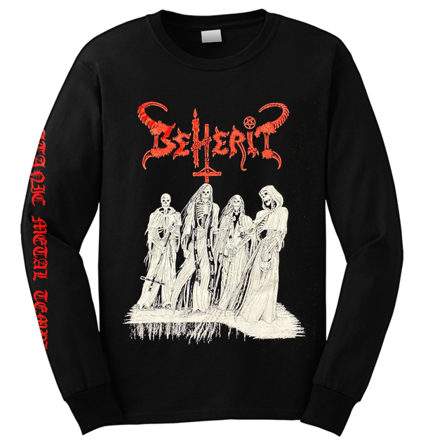 BEHERIT - 'Satanic Metal Temple - Oath Of Black Blood' Long Sleeve