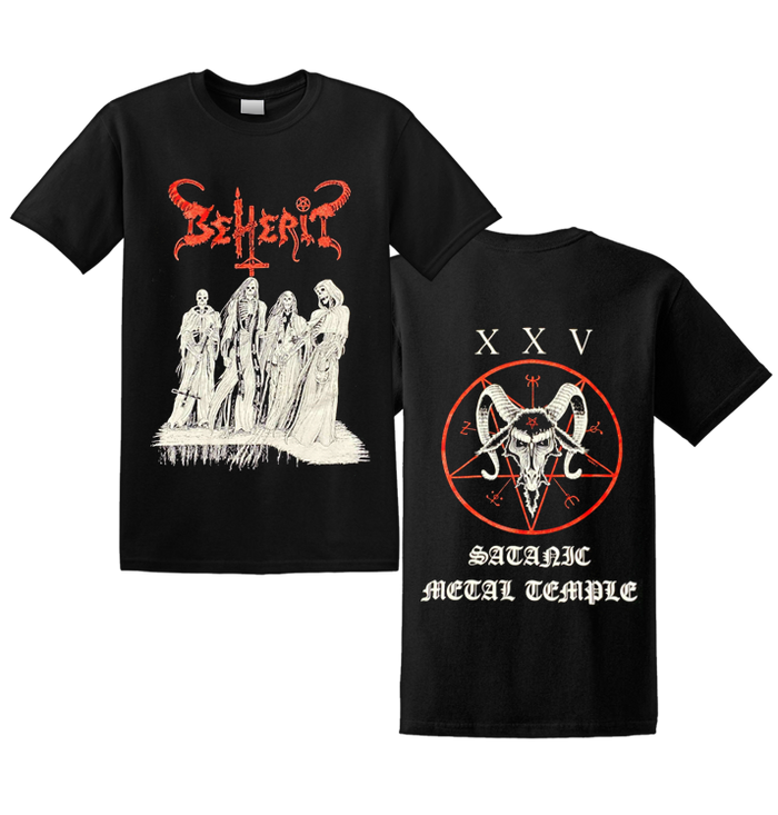 BEHERIT Satanic Metal Temple The Oath Of Black Blood T Shirt