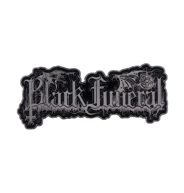 BLACK FUNERAL - 'Logo' Metal Pin