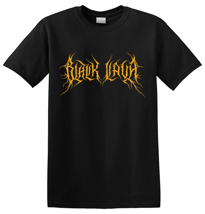 BLACK LAVA - 'Orange Logo' T-Shirt