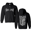 BLACK LAVA - 'Soul Sword' Zip-up Hoodie