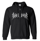 BLACK LAVA - 'Soul Sword' Zip-up Hoodie