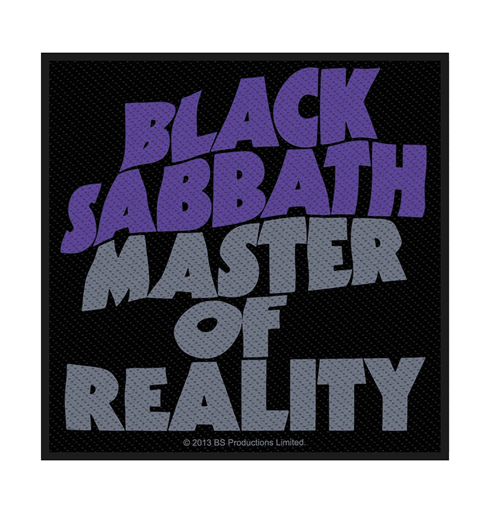 BLACK SABBATH - 'Master Of Reality' Patch