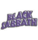 BLACK SABBATH - 'Purple Logo' Metal Pin