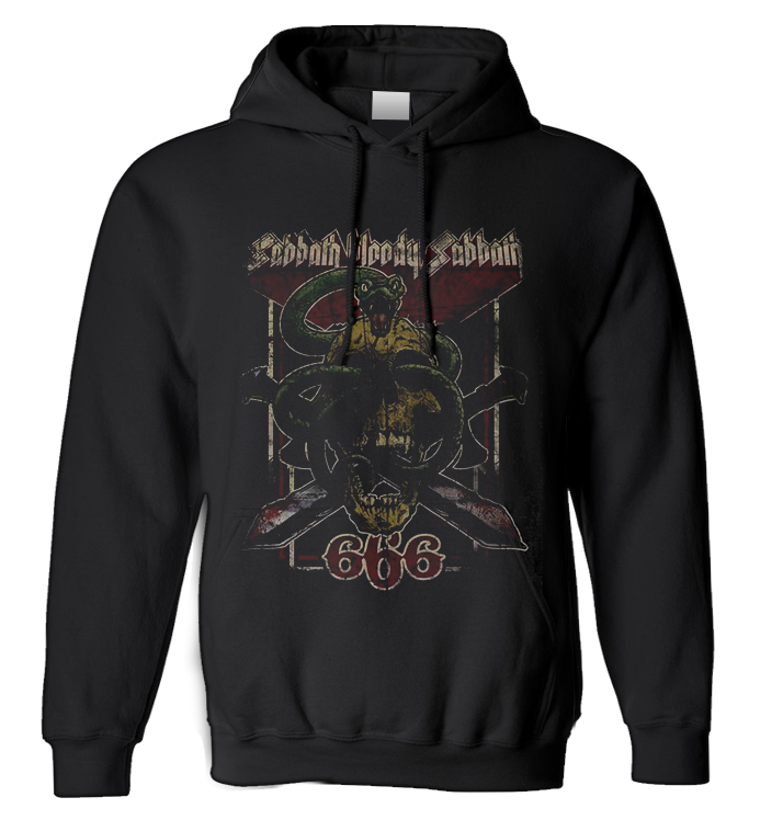 BLACK SABBATH - 'Bloody Sabbath 666' Pullover Hoodie