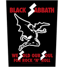 BLACK SABBATH - 'We Sold Our Souls' Back Patch