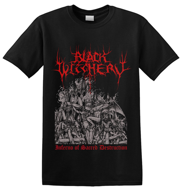 BLACK WITCHERY - 'Inferno of Sacred Destruction' T-Shirt