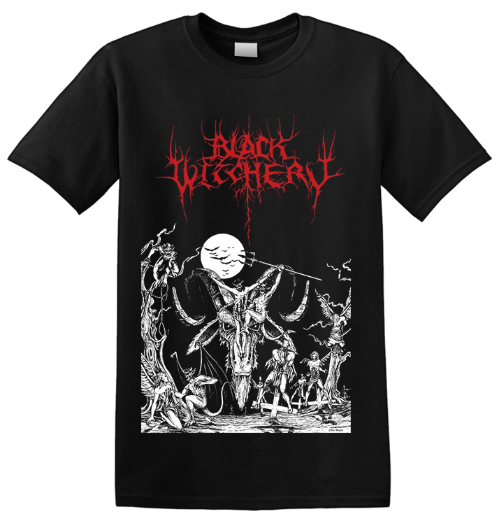 BLACK WITCHERY - 'Upheaval Of Satanic Might' T-Shirt