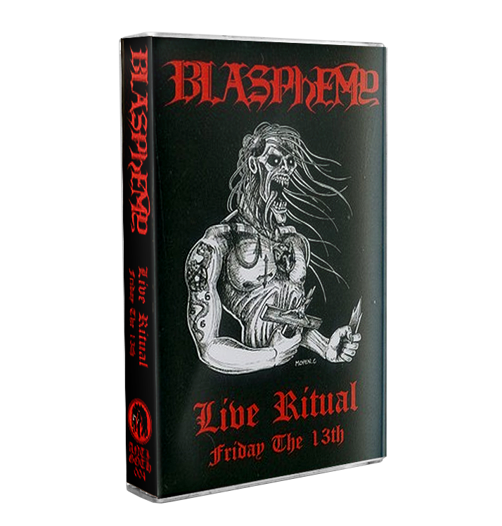 BLASPHEMY - 'Live Ritual - Friday The 13th' Cassette