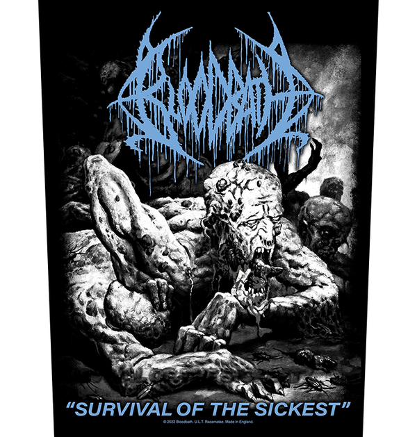 BLOODBATH - 'Survival Of The Sickest' Back Patch