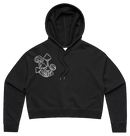 BAG OV BONES - 'Seeker' Pullover Cropped Hoodie