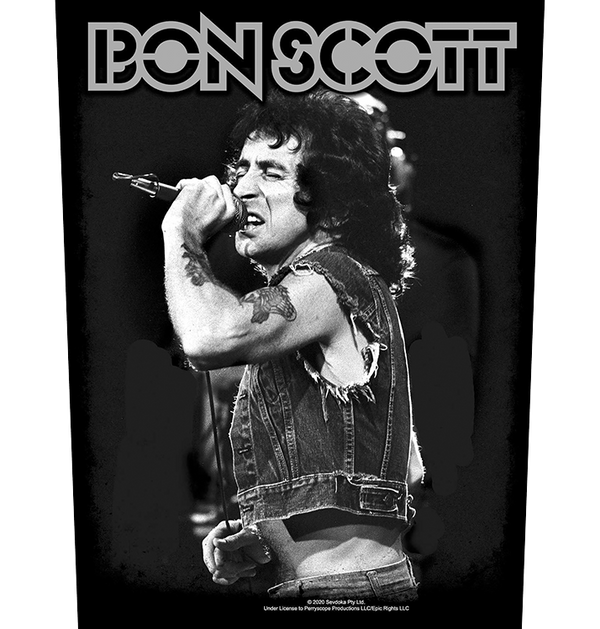 BON SCOTT - 'Bon Scott' Back Patch