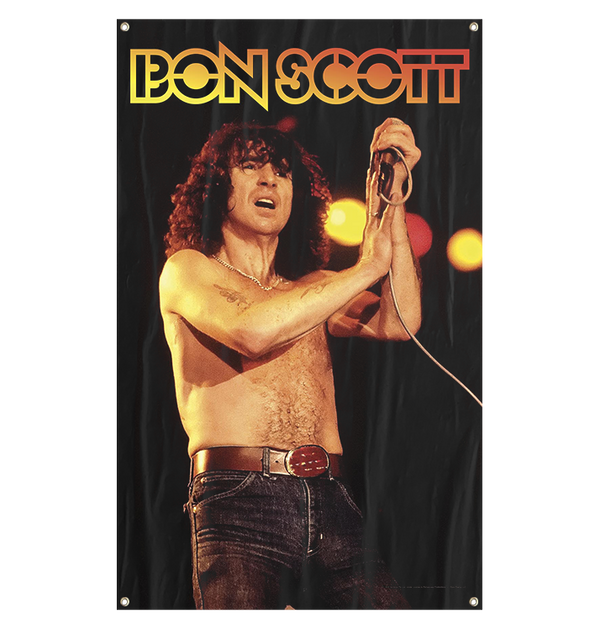 BON SCOTT - 'Bon Scott' Flag