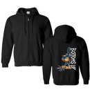 BOTTOMS UP - 'Elle Sparks' Zip-Up Hoodie