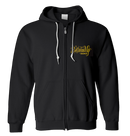 BOTTOMS UP - 'Gold Logo' Zip-Up Hoodie