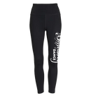 BOTTOMS UP - 'White Logo' Leggings