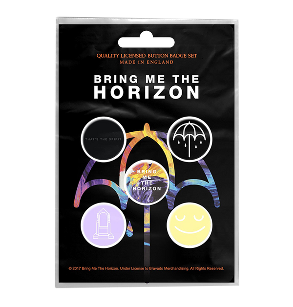 BRING ME THE HORIZON - 'That's the Spirit' Badge Set