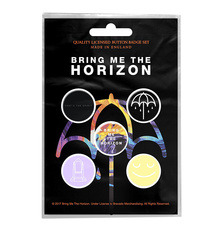 BRING ME THE HORIZON - 'That's the Spirit' Badge Set