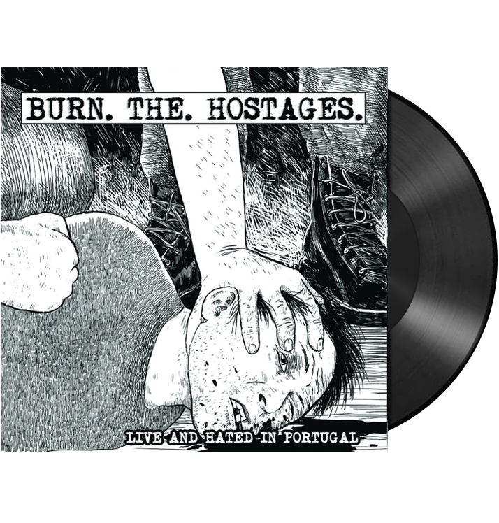 BURN THE HOSTAGES / LUCIFUNGUS - 'Split' 7"