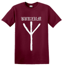BURZUM - 'Rune' T-Shirt Maroon