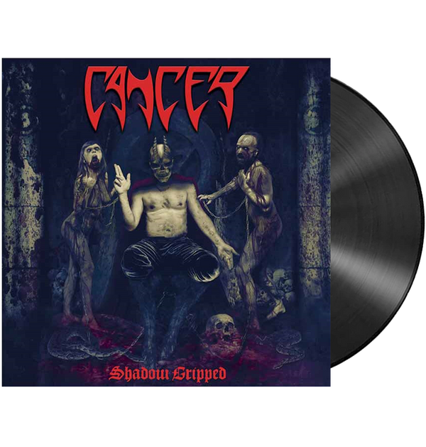CANCER - 'Shadow Gripped' LP (Black)