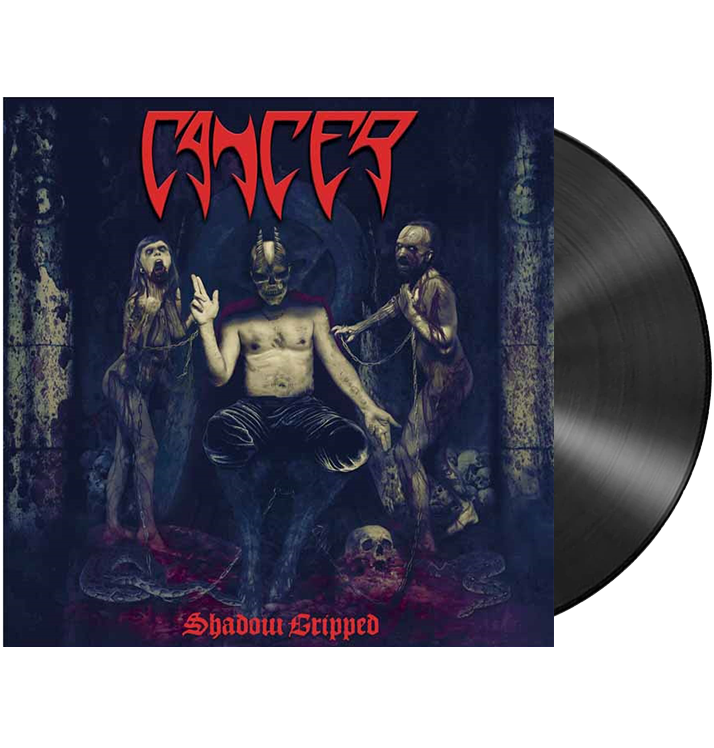 CANCER - 'Shadow Gripped' LP (Black)