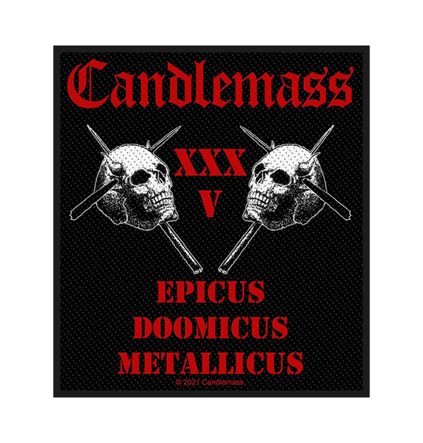 CANDLEMASS - 'Epicus 35th Anniversary' Patch