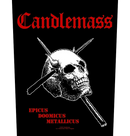 CANDLEMASS - 'Epicus Doomicus Metallicus' Back Patch