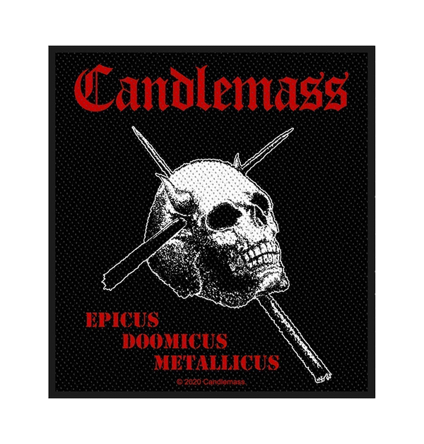 CANDLEMASS - 'Epicus Doomicus Metallicus' Patch