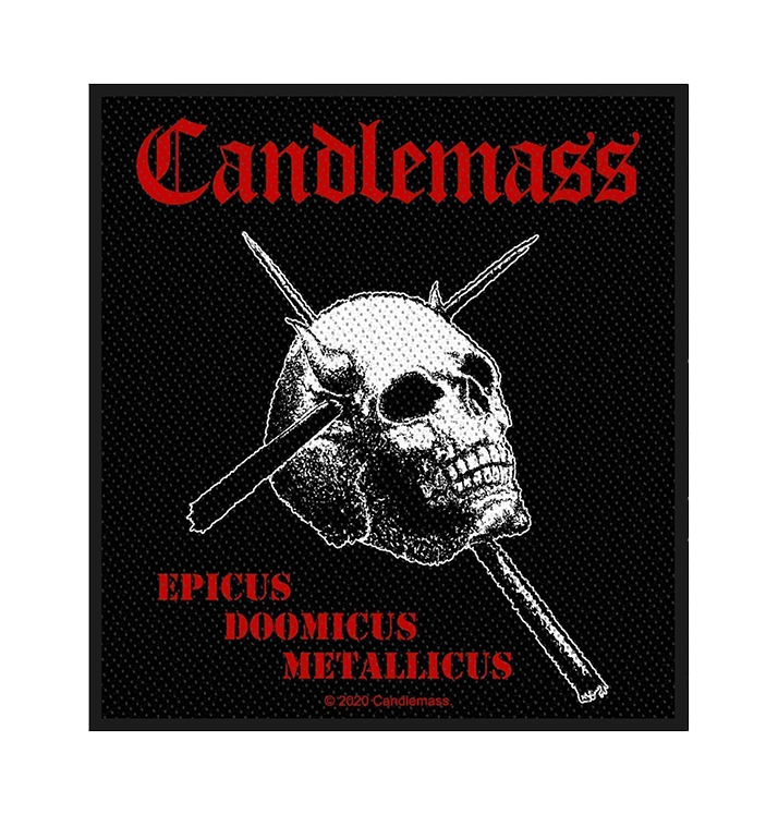 CANDLEMASS - 'Epicus Doomicus Metallicus' Patch