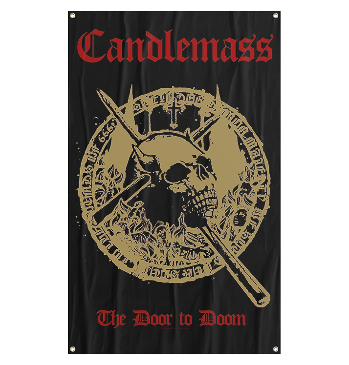CANDLEMASS - 'The Door to Doom' Flag