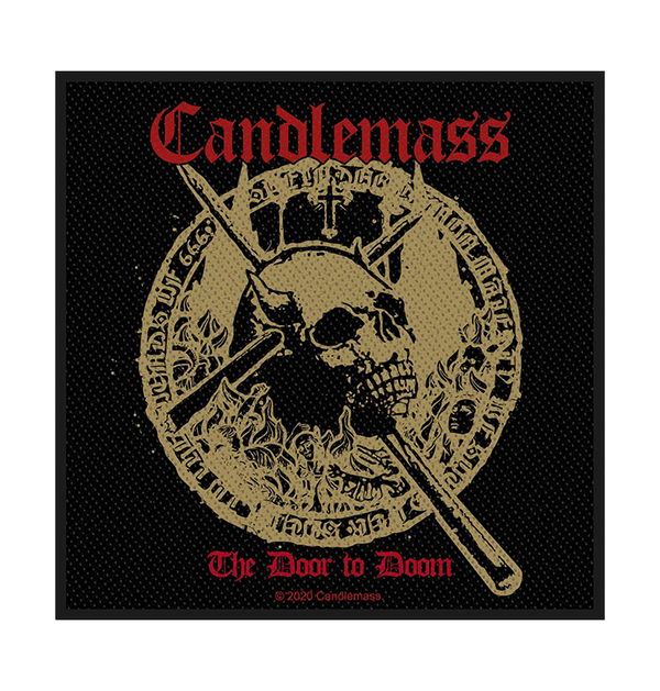 CANDLEMASS - 'The Door to Doom' Patch