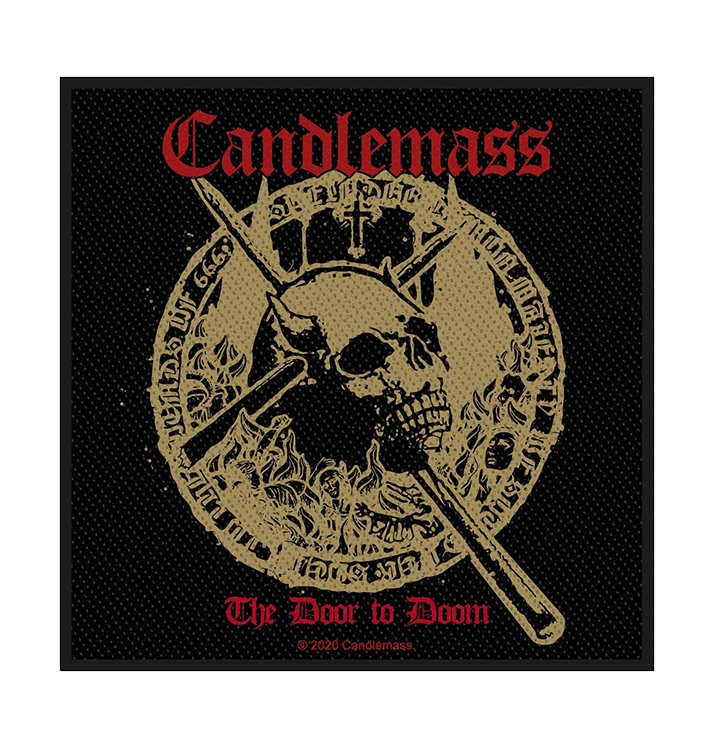CANDLEMASS - 'The Door to Doom' Patch